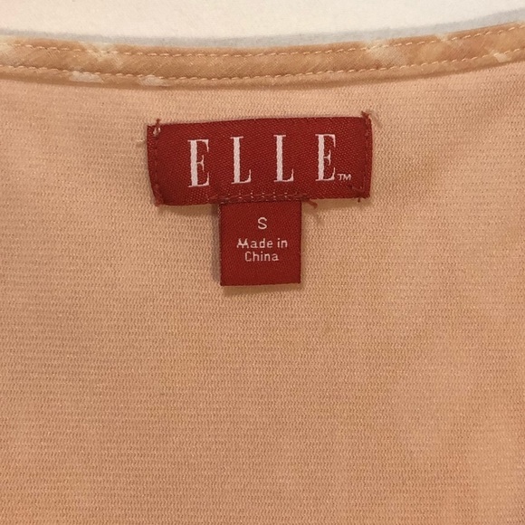 𝅺elle Peach Ruffle Top S - Picture 3 of 6